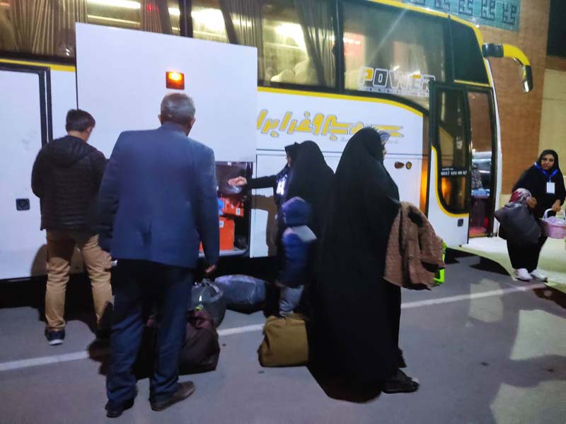 اعزام  کاروان رهسپاران عصر ظهور  به مشهد مقدس 
