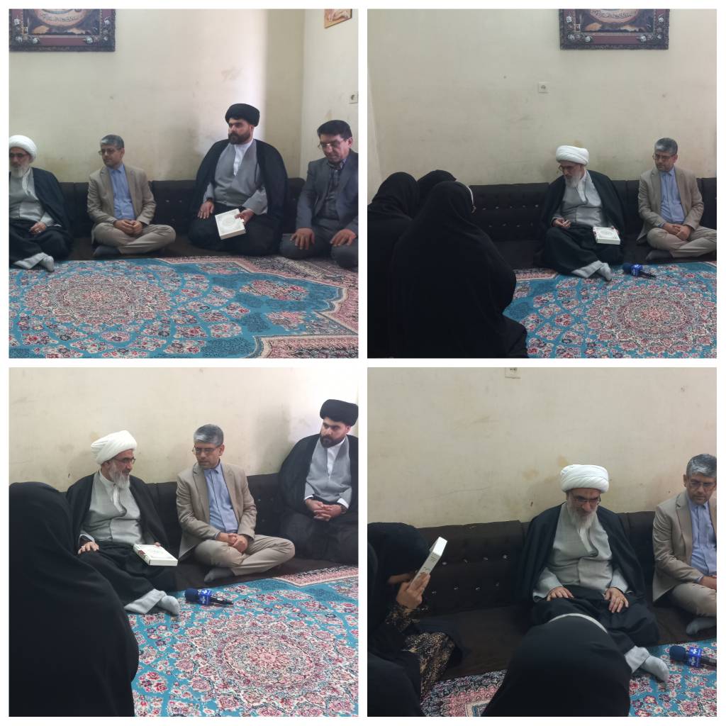 بازدید نوروزی آیت‌الله صفایی بوشهری از خانواده ایتام