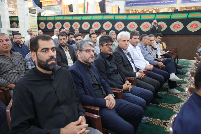 گزارش تصویری حضور مدیر و کارکنان در آئین بزرگداشت روز کارمند بسیجی 