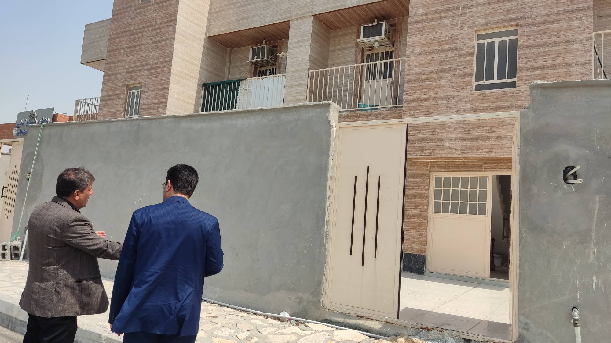 بازدید  از پروژه احداث مسکن روستایی مددجویی 