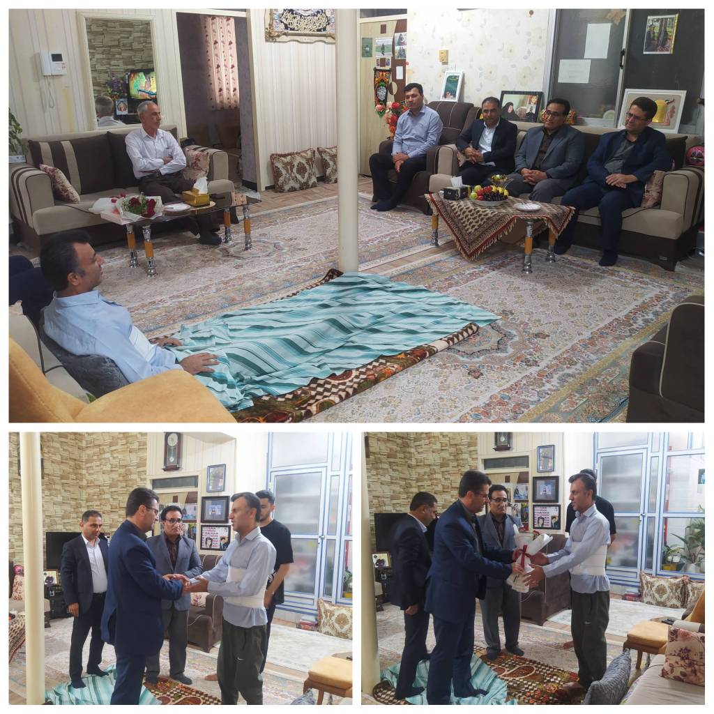 دیدار با همکار پیشکسوت 