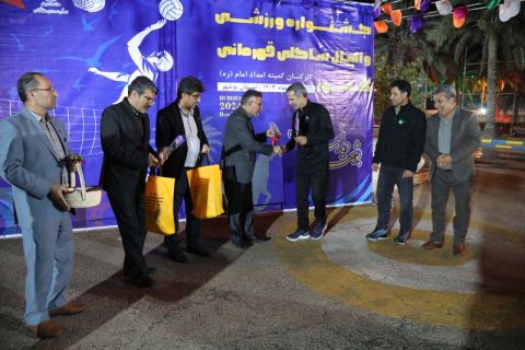 گزارش تصویری برگزاری جشنواره والیبال ساحلی در بوشهر 