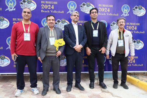 گزارش تصویری برگزاری جشنواره والیبال ساحلی در بوشهر 