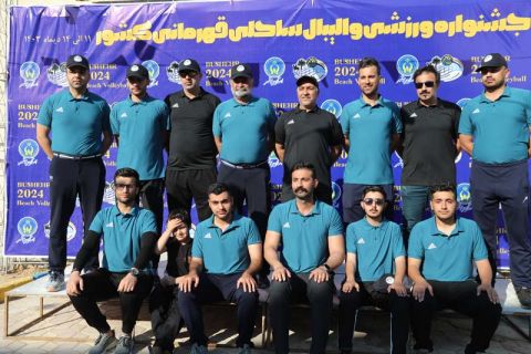 گزارش تصویری برگزاری جشنواره والیبال ساحلی در بوشهر 