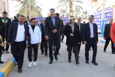 گزارش تصویری برگزاری جشنواره والیبال ساحلی در بوشهر 