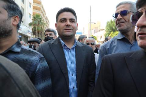 گزارش تصویری /حضور مدیرکل ، قائم مقام استان و همکاران در راهپیمایی روز قدس 
