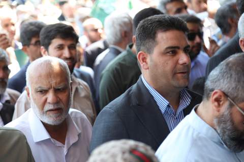 گزارش تصویری /حضور مدیرکل ، قائم مقام استان و همکاران در راهپیمایی روز قدس 