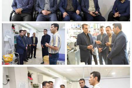 بازدید مدیر کل کمیته امداد استان بوشهر از مرکز پرستاری ، کلینیک زخم مرهم و کالای پزشکی امین