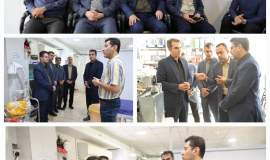 بازدید مدیر کل کمیته امداد استان بوشهر از مرکز پرستاری ، کلینیک زخم مرهم و کالای پزشکی امین