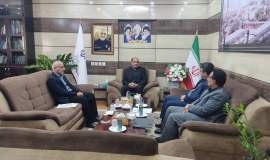 دیدار و‌ گفتگوی مدیر کل کمیته امداد استان با فرماندار شهرستان عسلویه