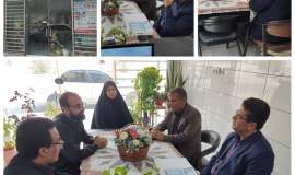 بازدید مدیر کل کمیته امداد استان بوشهر از مراکز نیکوکاری در شهرستان کنگان