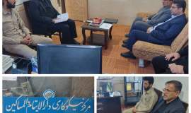 بازدید مدیر کل کمیته امداد استان بوشهر از مراکز نیکوکاری در شهر کاکی