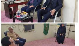 بازدید مدیر کل کمیته امداد استان بوشهر از مراکز نیکوکاری در شهرستان دیر