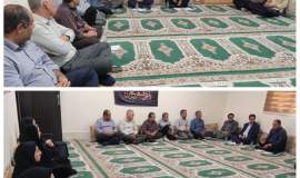 نشست هم اندیشی مدیر کل کمیته امداد استان با همکاران امدادگر اداره خورموج