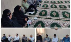 نشست هم اندیشی مدیر کل کمیته امداد استان با همکاران امدادگر اداره کاکی