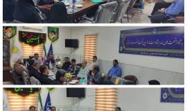 نشست هم اندیشی مدیر کل کمیته امداد استان با همکاران امدادگر اداره دیلم