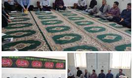 نشست صمیمی و هم اندیشی مدیر کل کمیته امداد استان  بوشهر با همکاران امدادگر اداره دلوار