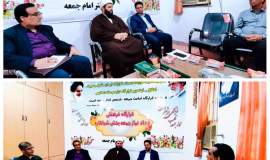 دیدار و گفتگوی مدیر کل کمیته امداد استان بوشهر با امام جمعه شهر شبانکاره