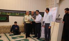 تجلیل از آزاده سرافراز و همکار امدادگر بمناسبت سالروز بازگشت آزادگان